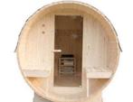 SAUNA BARREL HELEMAAL COMPLEET MET DAKSINGELS, KACHEL ETC!🚚, ., Fins of Traditioneel, Ophalen of Verzenden, .
