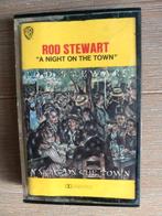 Cassettebandje Rod Stewart    a night on the town, Ophalen of Verzenden, Gebruikt, Pop, 1 bandje