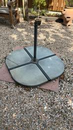 Parasolvoet met betonnen tegels, Tuin en Terras, Parasols, Ophalen, Gebruikt, Minder dan 1 meter, Parasolvoet