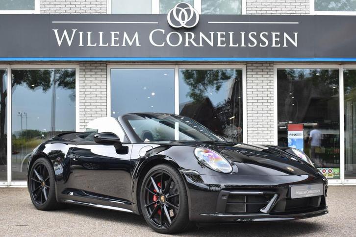 Porsche 911 Cabrio 3.0 Carrera S Cabrio Sport Chrono Leder C, Auto's, Porsche, Bedrijf, Te koop, ABS, Airbags, Airconditioning