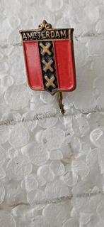 Amsterdam stadswapen, Verzamelen, Speldjes, Pins en Buttons, Ophalen of Verzenden, Zo goed als nieuw, Overige onderwerpen