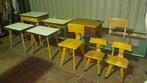 Oude schooltafeltjes en stoeltjes, Gebruikt, Ophalen
