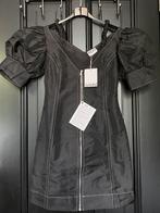 nieuw met kaartjes Ganni mini jurk met pofmouwen in zwart, Zwart, Ganni, Nieuw, Ophalen of Verzenden