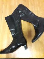 Dames laarzen leer zwart Via Vai maat 40, Kleding | Dames, Schoenen, Hoge laarzen, Zwart, Ophalen of Verzenden, Zo goed als nieuw