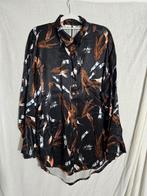Nieuw blouse veren 42 44 zwart, Kleding | Dames, Blouses en Tunieken, Ophalen of Verzenden, Nieuw, Maat 42/44 (L), Zwart