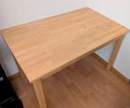 Eettafel Ikea berken 120cm, Huis en Inrichting, Tafels | Eettafels, Gebruikt, Rond, Ophalen of Verzenden, Vier personen