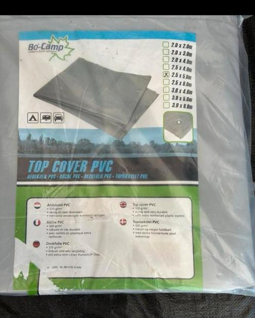 Afdekzeil Grondzeil PVC Bo-Camp 2,5 x 5 mtr. Nieuw !!!!!, Caravans en Kamperen, Tentaccessoires, Zo goed als nieuw, Ophalen
