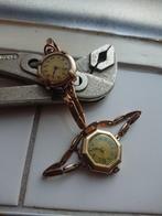 Art Deco Dames Horloges / Armband Horloges Dik Goud Verguld, Ophalen of Verzenden, Goud