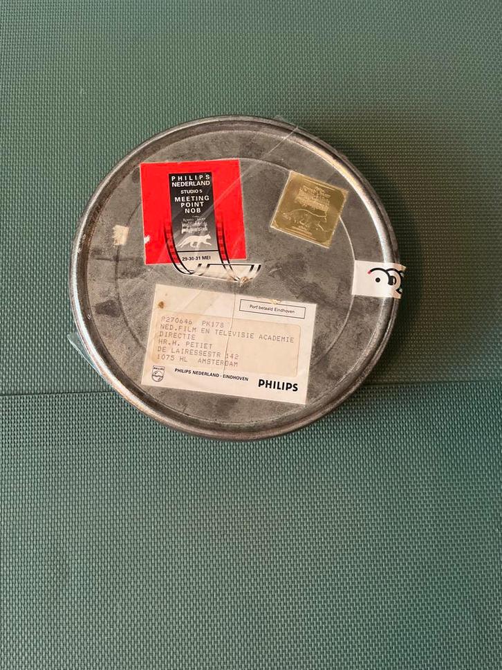 Oude Filmblik Philips - Verzamelaarsobject, Verzamelen, Film en Tv, Gebruikt, Film, Overige typen, Ophalen of Verzenden