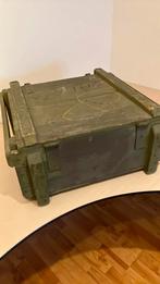 Oude legerkist, Huis en Inrichting, Woonaccessoires | Kisten, Ophalen, Gebruikt, 50 tot 100 cm, 50 tot 75 cm