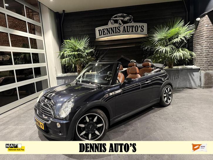 Mini Mini Cabrio 1.6 Cooper S Sidewalk, Auto's, Mini, Bedrijf, Te koop, Cabrio, ABS, Airbags, Airconditioning, Alarm, Boordcomputer