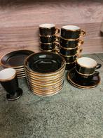 Stijlvolle set met gouden randje, Huis en Inrichting, Keuken | Servies, Ophalen, N.v.t., Overige stijlen, N.v.t