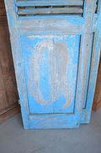 Oude louvre deuren hoog, Ophalen, Gebruikt