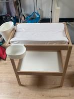 Commode + aankleedkussen en bakjes, Kinderen en Baby's, Kinderkamer | Commodes en Kasten, Minder dan 75 cm, 50 tot 70 cm, Zo goed als nieuw