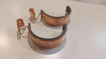 2 koper verbindingsstukken voor dakgoot M333 beschikbaar voor biedingen