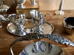 Verzilverde Artikelen - Kandelaar, Roomstel, Shaker, Antiek en Kunst, Verzenden, Zilver