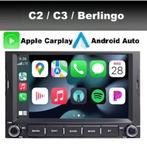 Citroen C2 C3 Berlingo navigatie android 14 apple carplay, Auto diversen, Autoradio's, Ophalen of Verzenden, Gebruikt