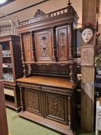 Monumentale Antieke Buffetkast | Massief Eiken, Ophalen