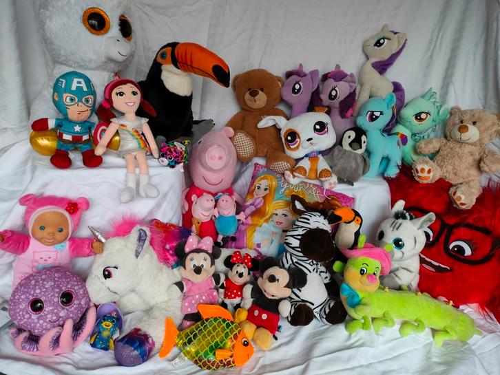 Disney en Ty knuffels en meer, Kinderen en Baby's, Speelgoed | Knuffels en Pluche, Nieuw, Overige typen, Ophalen of Verzenden