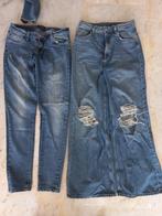 Destroyed jeans Skinny Toxik3, mt 42 / Flaired Divided mt 38, Blauw, Overige jeansmaten, Ophalen of Verzenden, Zo goed als nieuw