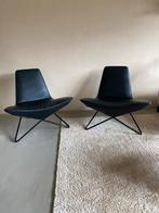 2 Leren Walter Knoll fauteuils, Huis en Inrichting, Fauteuils, Gebruikt, Leer, Ophalen of Verzenden, 75 tot 100 cm