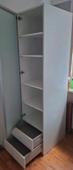 Kledingkast met deur en 2 lades, Huis en Inrichting, Kasten | Kledingkasten, Ophalen, Gebruikt, 200 cm of meer, 50 tot 100 cm