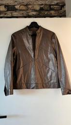 Bruin motor jack jas maat M/L choice by danwear, Ophalen of Verzenden, Zo goed als nieuw, Maat 38/40 (M), Bruin