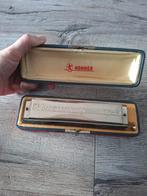 Hohner Mondharmonica Nr 280 Vintage - Compleet met doos, Muziek en Instrumenten, Blaasinstrumenten | Mondharmonica's, Gebruikt