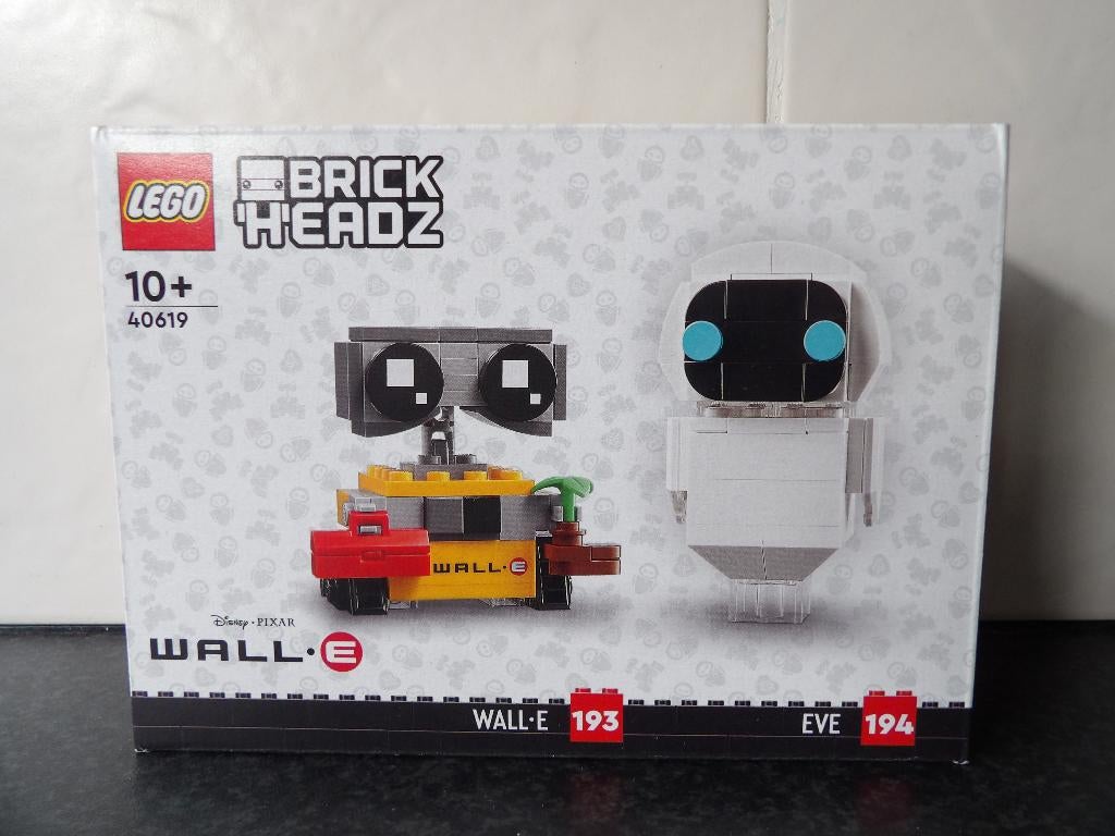 Nieuw Lego Brickheadz 40619 Eve & Wall-e nr 193, 194, Kinderen en Baby's, Speelgoed | Duplo en Lego, Ophalen of Verzenden, Nieuw
