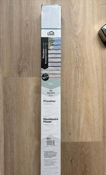 Livn Plissehor raam Plus 80x155cm wit beschikbaar voor biedingen
