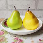 6 Kunst Peren / Fruit Nep Sier Voedsel Peer, Verzenden, Nieuw
