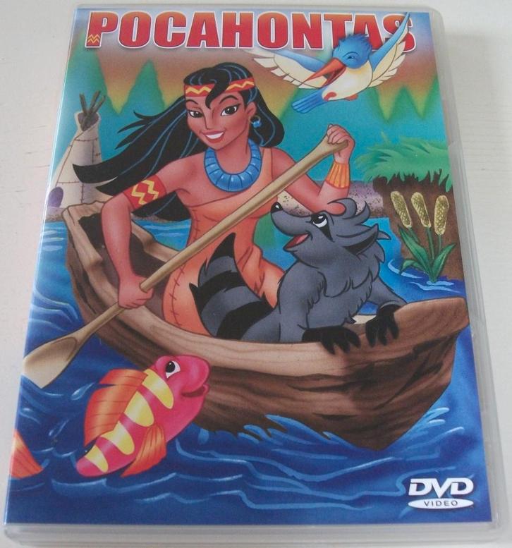 Dvd *** POCAHONTAS *** Dochter van het Opperhoofd, Cd's en Dvd's, Dvd's | Tekenfilms en Animatie, Zo goed als nieuw, Overige soorten