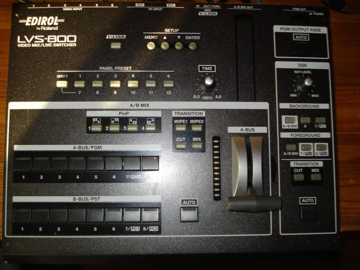 Te koop Roland LVS-800 Video mix/Live Switcher, Audio, Tv en Foto, Professionele Audio-, Tv- en Video-apparatuur, Gebruikt, Video