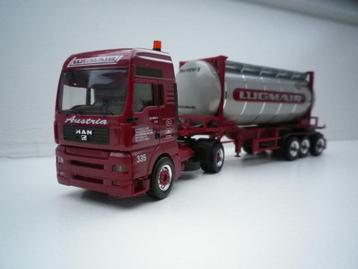 Herpa MAN TGA XXL Swap container Lugmaier. Nieuw beschikbaar voor biedingen