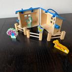 Hema houten poppenhuisje boerderij diertjes, Ophalen of Verzenden, Gebruikt, Overige merken