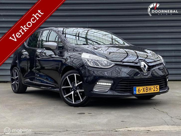 Renault Clio 1.2 GT / VERKOCHT !, Auto's, Renault, Bedrijf, Clio, ABS, Airbags, Airconditioning, Alarm, Bluetooth, Boordcomputer