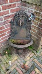 Antiek gietijzere fontein / waterornament, Tuin en Terras, Waterpartijen en Fonteinen, Ophalen, Gebruikt, Gietijzer, Fontein