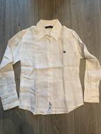 Scapa Sports linnen overhemd maat 128 wit, Kinderen en Baby's, Kinderkleding | Maat 128, Jongen of Meisje, Overhemd of Blouse