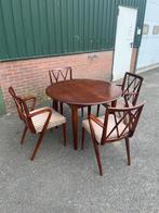 Eethoek AA Patijn jaren 60 retro vintage design hout, Huis en Inrichting, Complete eetkamers, Ophalen of Verzenden, Gebruikt, Vintage