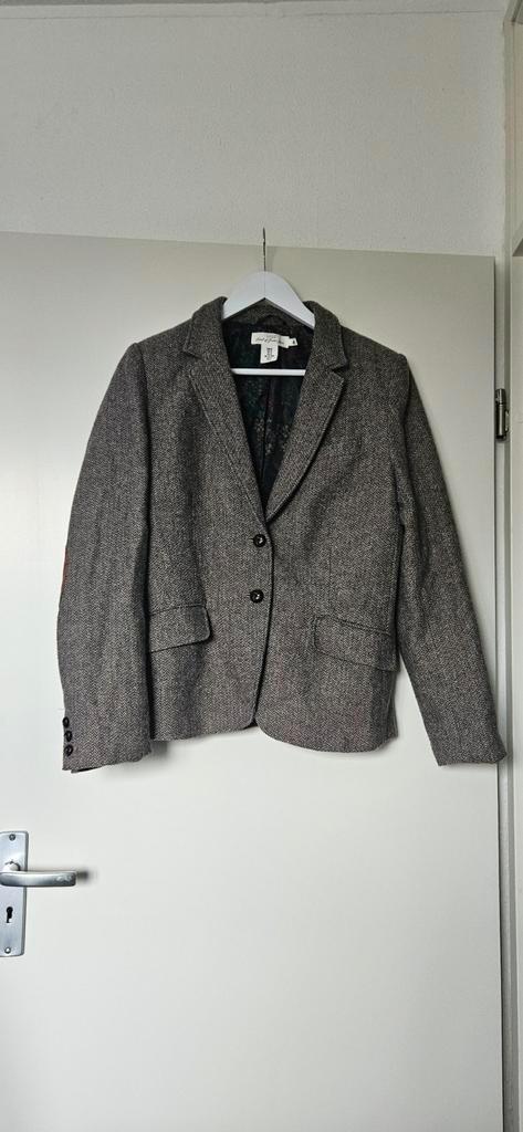 Bruine blazer, Kleding | Dames, Jasjes, Kostuums en Pakken, Zo goed als nieuw, Jasje, Maat 42/44 (L), Bruin, Ophalen of Verzenden