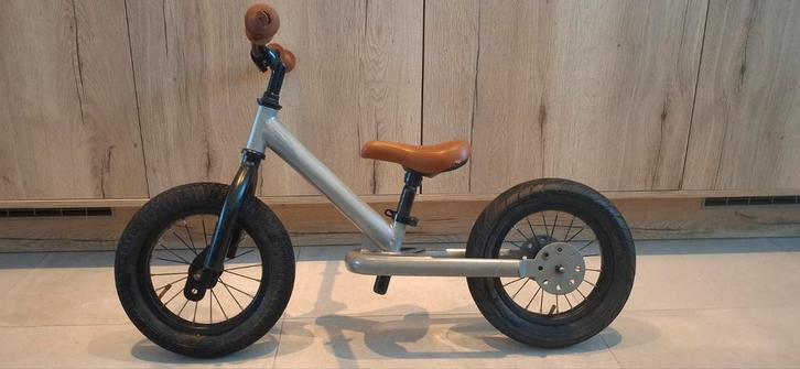 Loopfiets en driewieler van Trybike, Fietsen en Brommers, Fietsen | Kinderfietsjes, Gebruikt, Minder dan 16 inch, Zijwieltjes