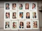 Lot filmsterren chocolade KWATTA PRENTEN PLAATJES CHROMOS, Ophalen of Verzenden, Voor 1940, Gebruikt, Overige onderwerpen