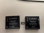2 X Panasonic Lumix Batterij DMW-BCE10E Gebruikt, Ophalen of Verzenden, Gebruikt