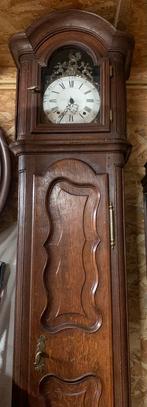 hardhouten klokkast met haantje, Antiek en Kunst, Ophalen of Verzenden