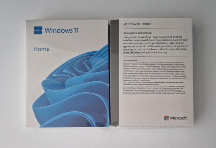 Windows 11 Home – Retailverpakking - Geseald, Computers en Software, Besturingssoftware, Nieuw, Windows, Verzenden