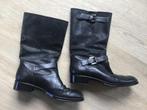 Tods Laarzen zwart dames suede en leer * maat 39, Ophalen of Verzenden, Zo goed als nieuw, Zwart, Hoge laarzen