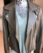 ARMA mosgroen leren jasje als NIEUW mt38/40, Kleding | Dames, Maat 38/40 (M), Arma, Ophalen of Verzenden, Zo goed als nieuw