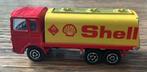 SHELL VRACHTWAGEN SAVIEN MAJORETTE 1/100, Hobby en Vrije tijd, Ophalen, Zo goed als nieuw, Bus of Vrachtwagen