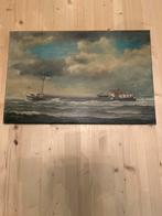 H. Hamminga - Liberte, Maritiem Schilderij, Antiek en Kunst, Kunst | Schilderijen | Klassiek, Ophalen of Verzenden
