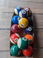 Vintage poolballen, Gebruikt, Ophalen of Verzenden